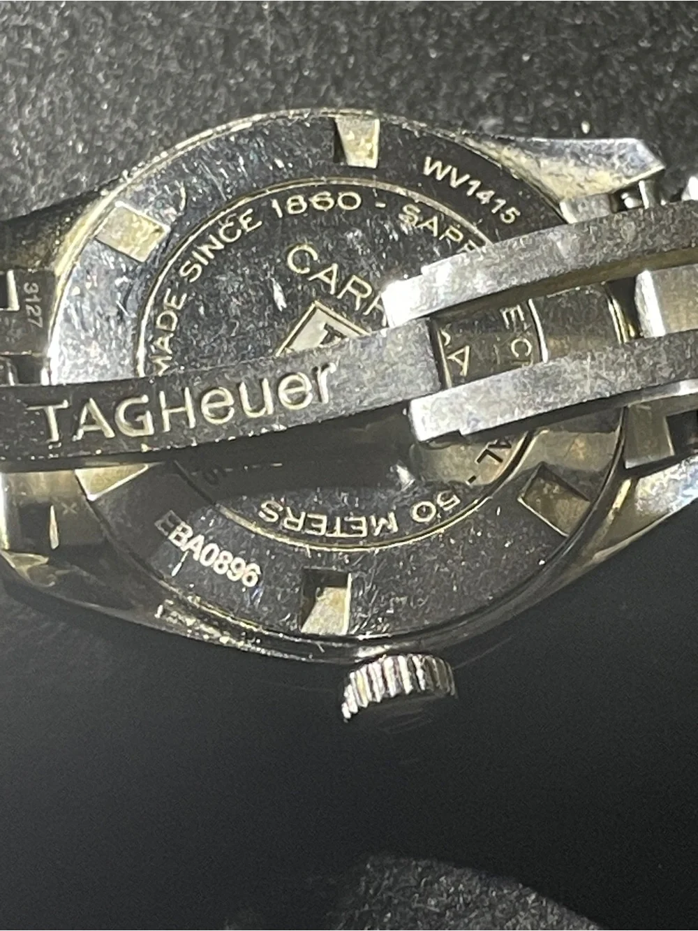 TAG Heuer Carrera WV1415.BA0793 White Mother of Pearl Women's Quartz Watch